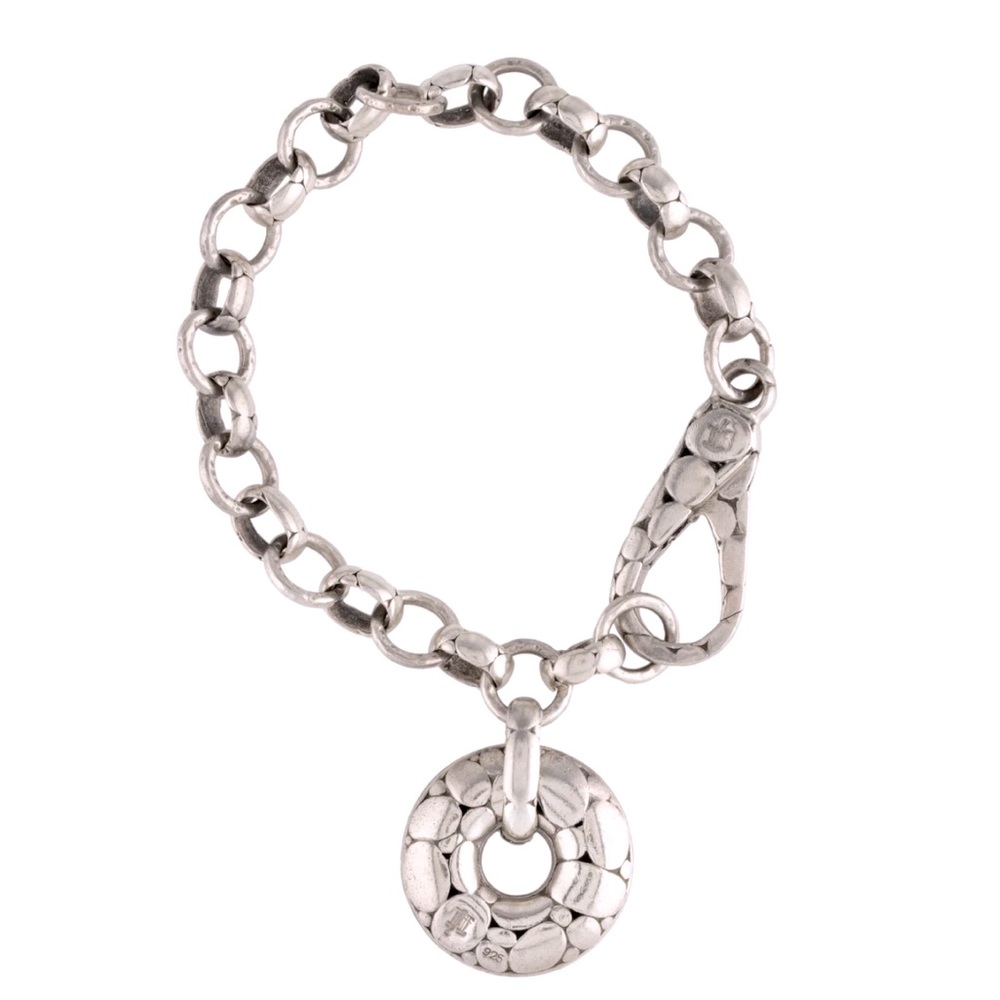 John Hardy Kali Link Bracelet w/Donut Charm